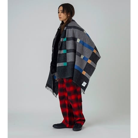 SUBLIME サブライム "PATTERN MERINO STOLE"