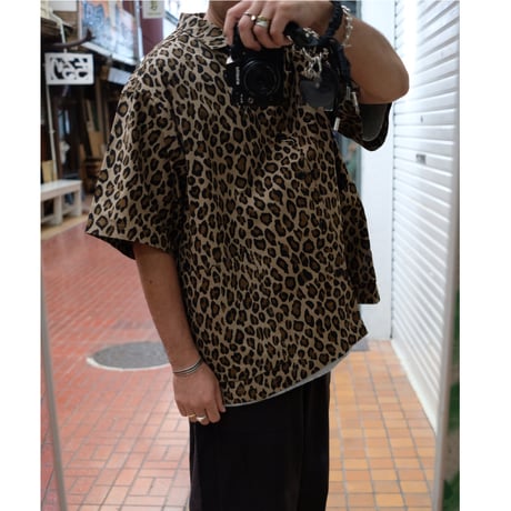ORDINARY FITS オーディナリーフィッツ "OPEN COLLAR S/S SHIRTS RIPSTOP"