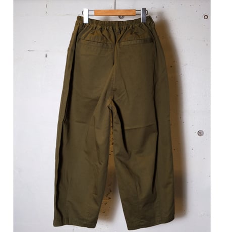 HARVESTY ハーベスティ"HIGH WAIST CIRCUS PANTS"