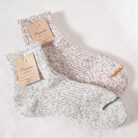 Mauna Kea マウナケア "LOW SOCKS スラブネップ" 靴下