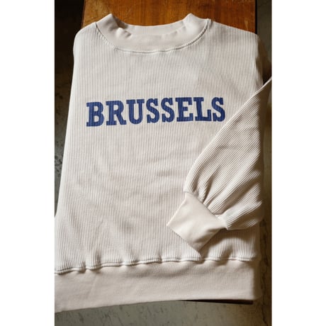 NARU ナル "スーパーストレッチベアワッフル BRUSSELS プリント PO"