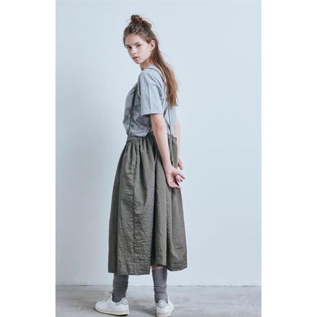 (g) グラム "VINTAGE CLOTH SHOULDER STRAP SKIRT"