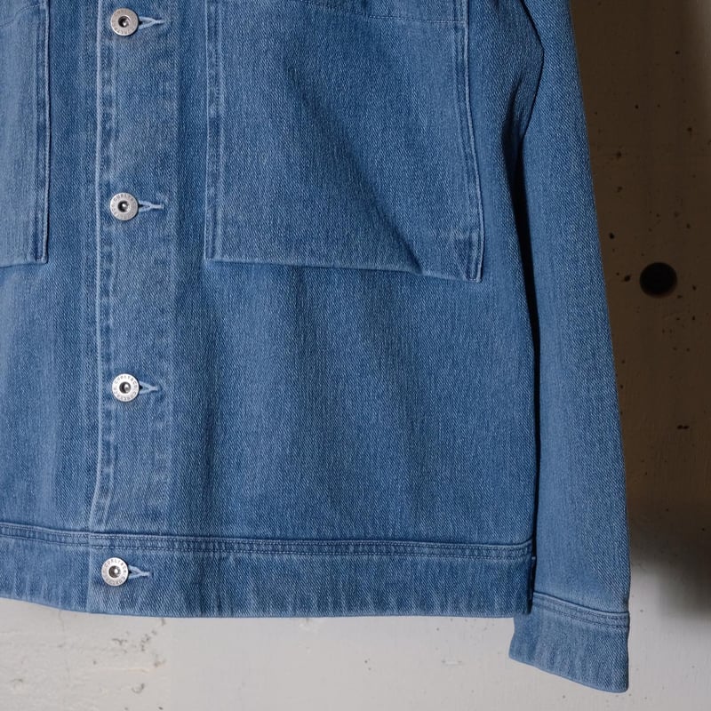 CURLY カーリー ”DENIM TRUCKER JACKET -used washed- CURLY カーリー ”DENIM TRUCKER JACKET -used washed-
