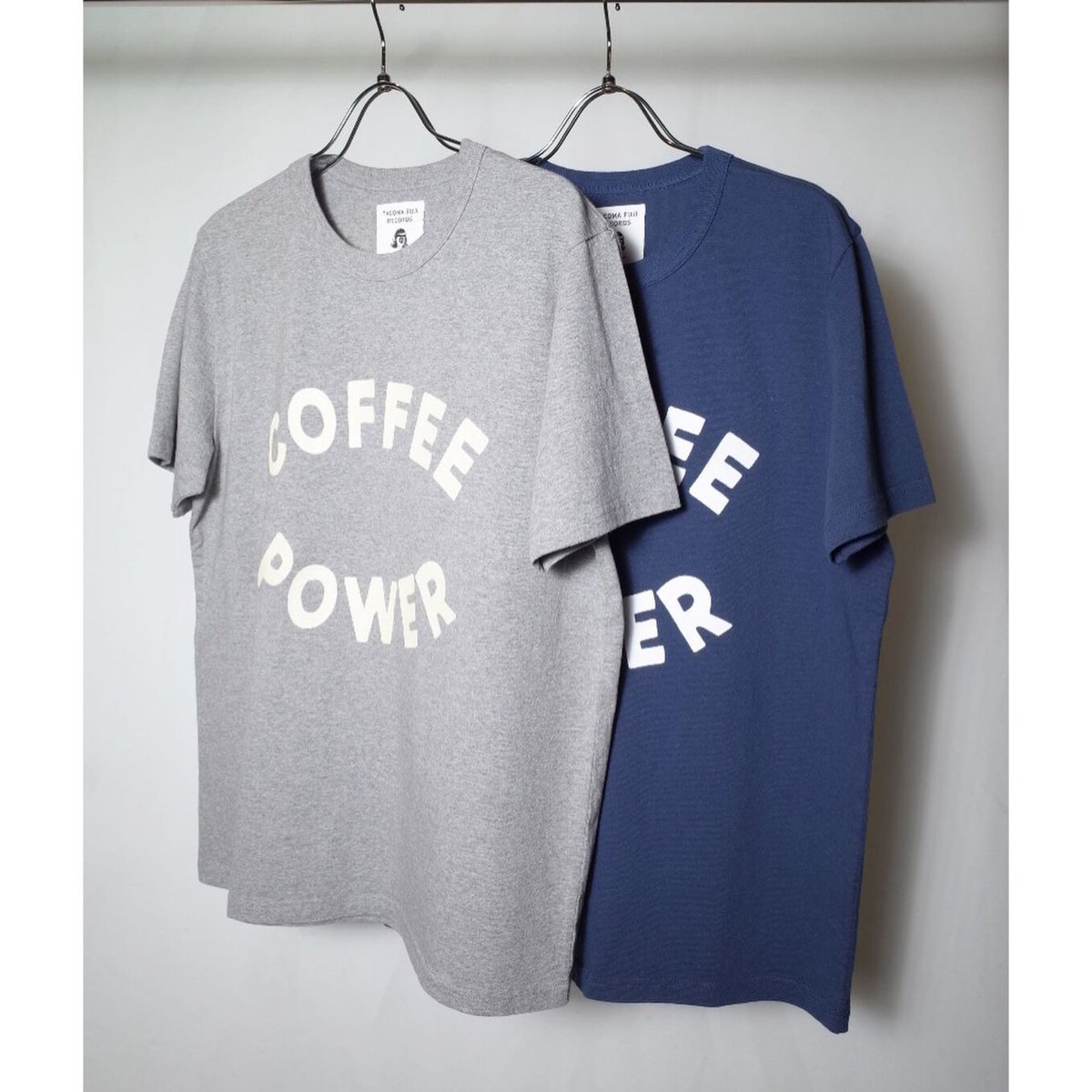 タコマフジレコード COFFEE POWER SMOKE GRAY XLサイズ - Tシャツ