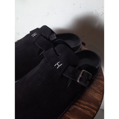 hobo ホーボー "SLIP ON CLOG SANDALS COW SUEDE"サンダル