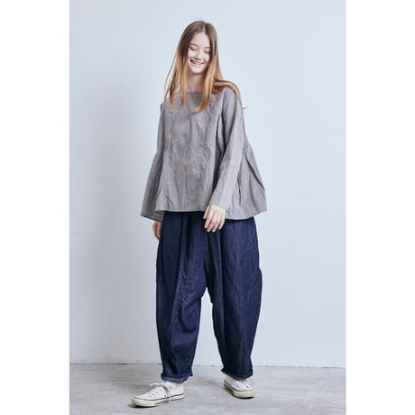 (g) グラム "GINGHAM HOLD BLOUSE"ギンガムホルドブラウス