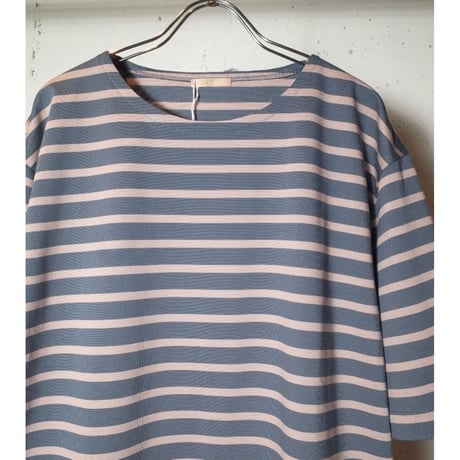 LAMOND ラモンド "ORGANIC COTTON BORDER BASQUE SHIRT＂バスクシャツ