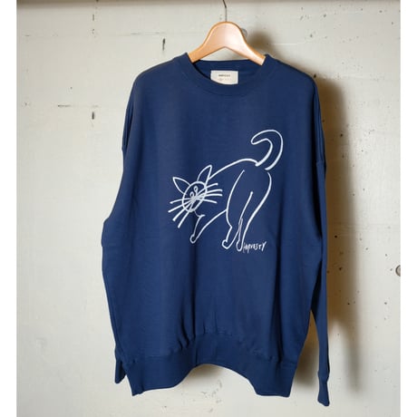 HARVESTY ハーベスティ"PRINTED SWEATSHIRT"