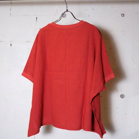 ORDINARY FITS オーディナリーフィッツ " LINEN WIDE PULLOVER TEE"
