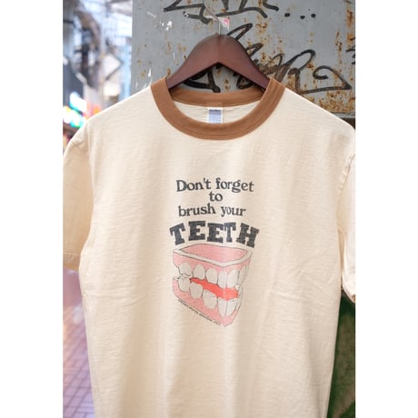 Union Special ユニオンスペシャル"S/S NICKY RINGER TEE（TEETH)"