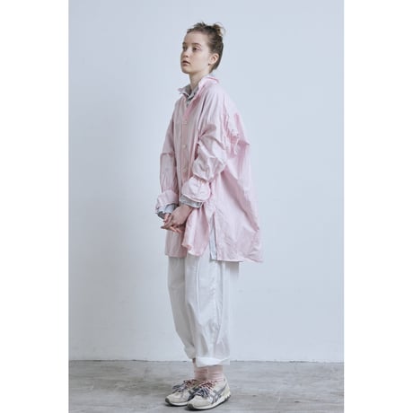 (g) グラム "CUFF FRILL OVER SHIRT"