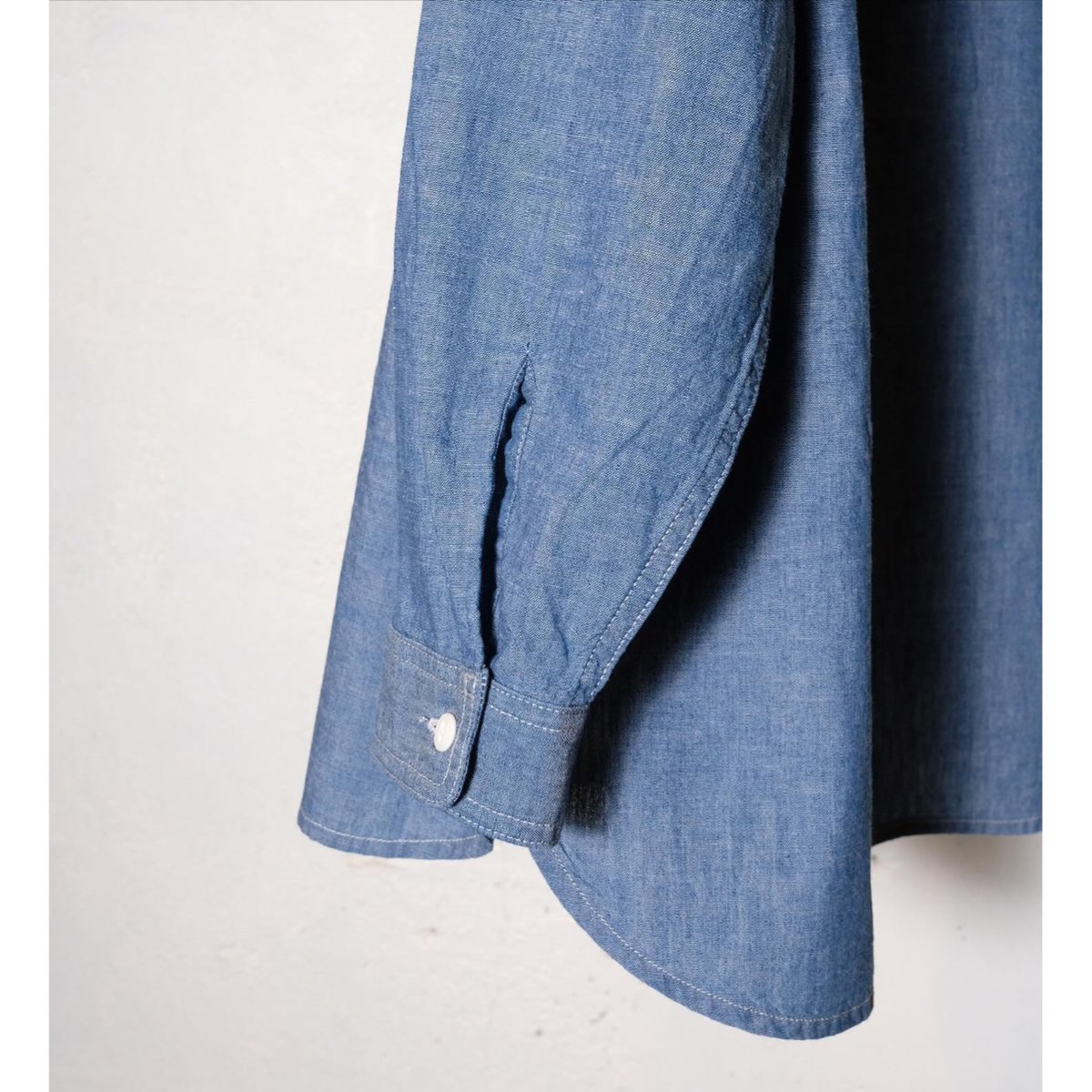 トップス ORDINARY FITS CHAMBRAY PULLOVER SHIRTS ORDINARY FITS｜シャンブレー ショートスリーブ プルオーバー