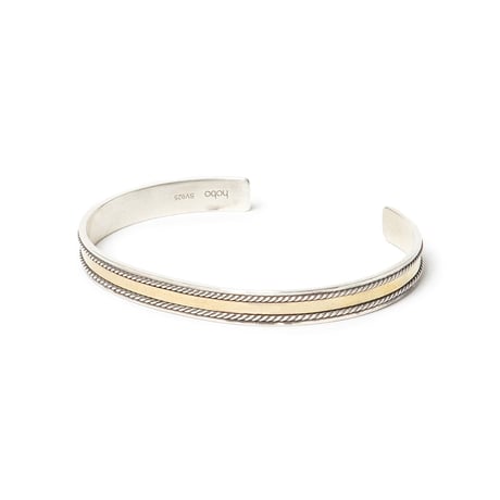 hobo ホーボー "ROPE BRACELET 925 SILVER with BRASS" ブレスレット