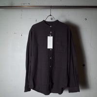 MANUAL ALPHABET / BRUSHED CHECK TWILL BC SHT