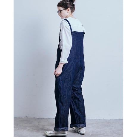 (g) グラム "LIGHT DENIM SAROPETTO" ライトデニムサロペット