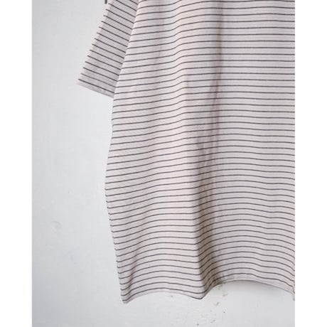 EVCON エビコン"Border Wide S/S T-shirt"