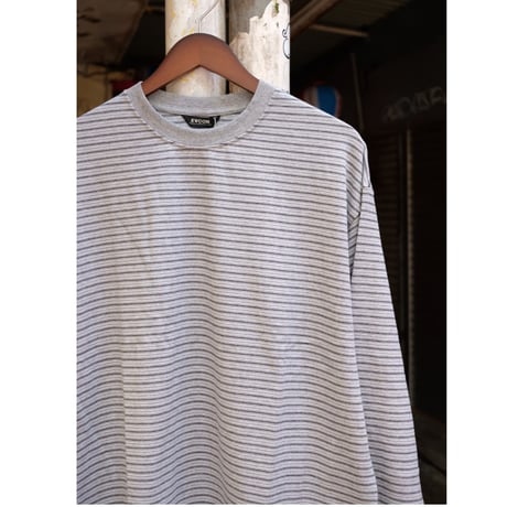 EVCON エビコン"Border Wide L/S T-shirt"