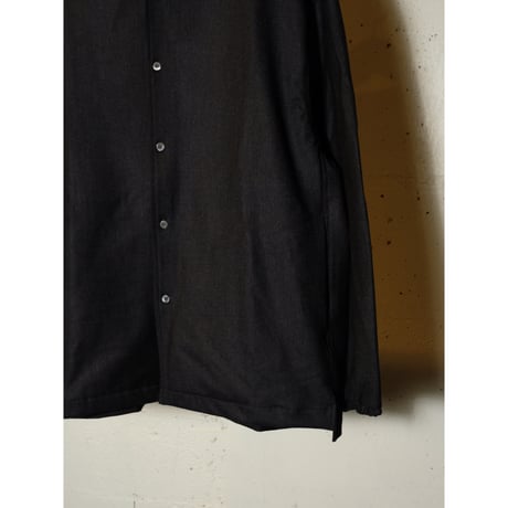 LAMOND ラモンド "Cashmere-touch shirt jacket"