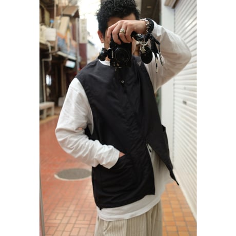 HARVESTY ハーベスティ"ZIP VEST"
