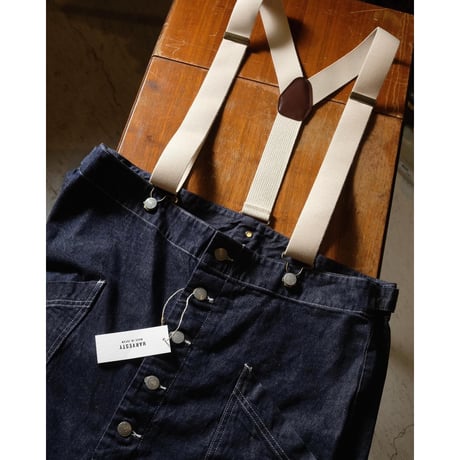 HARVESTY ハーベスティー"SUSPENDER GARDEN PANTS"サスペンダーガーデンパンツ