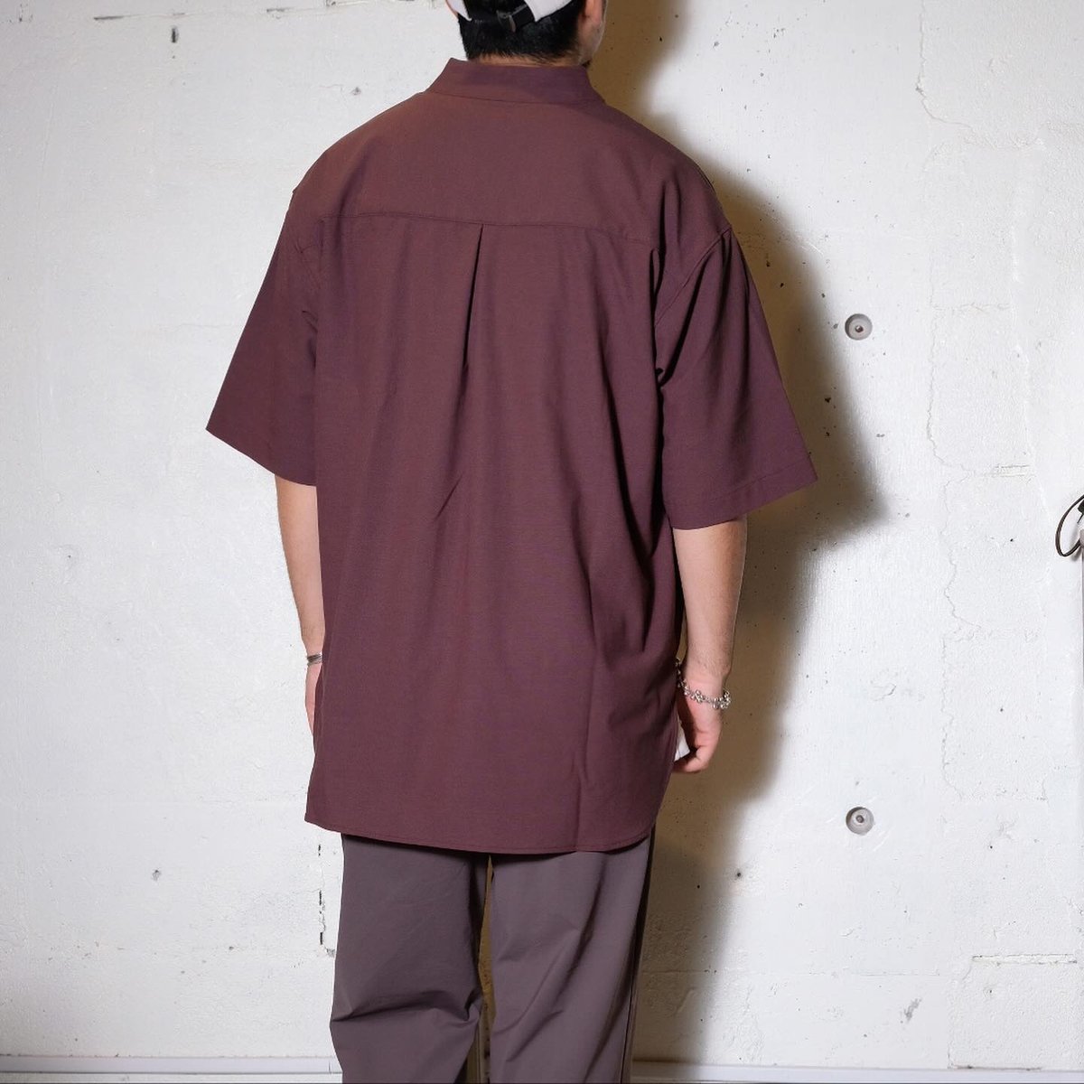 【美品】shirocon curlyオーバーシャツ　38サイズ　yori yori ドレープシャツ 38 YORI ヨリ shirocon origamiブラウス 38