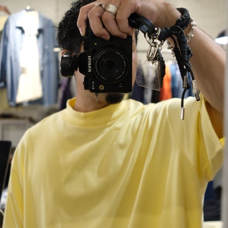 HARVESTY ハーベスティー "MOCK NECK EGG S/S TEE" モックネックエッグ半袖Tシャツ