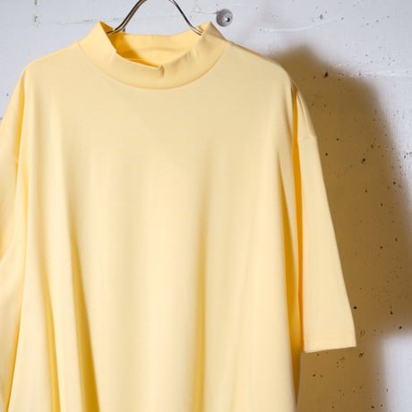 HARVESTY ハーベスティー "MOCK NECK EGG S/S TEE" モックネックエッグ半袖Tシャツ