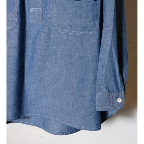 ORDINARY FITS オーディナリーフィッツ "CHAMBRAY PULLOVER SHIRTS" シャンブレープルオーバーシャツ