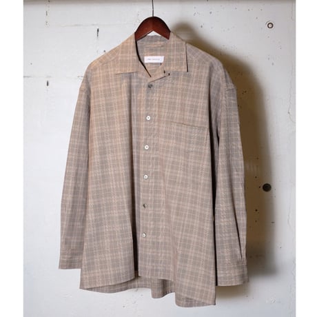 PERS PROJECTS パースプロジェクト "OLIVER L/S WD FIT SHIRTS “check”