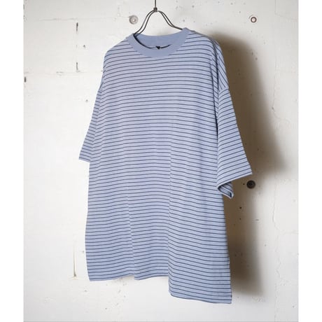 EVCON エビコン"Border Wide S/S T-shirt"