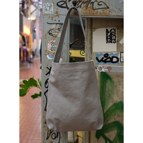 hobo ホーボー"SHOULDER BAG COTTON DUCK CANVAS"