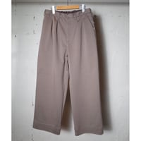 CURLY カーリー "DOUBLE KNIT WIDE PANTS"パンツ