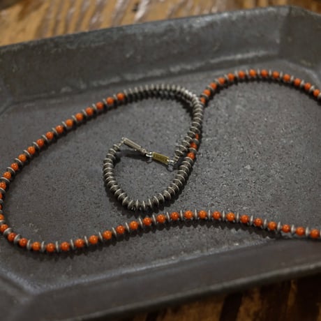 hobo ホーボー "BEADS NECKLACE STONE" ビーズネックレス