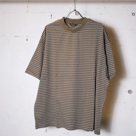 EVCON エビコン"BORDER WIDE S/S T-SHIRT"