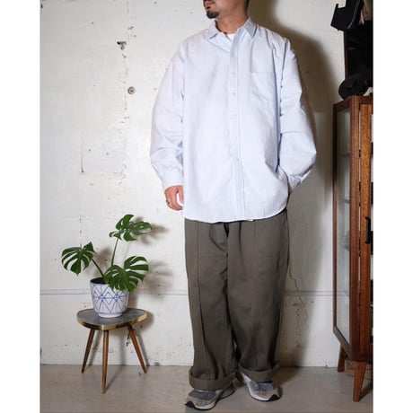 tsuzuli ツヅリ"REGULAR COLLAR SHIRT"