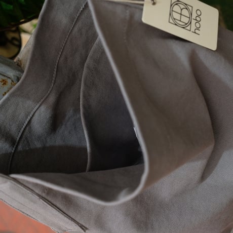 hobo ホーボー"SHOULDER BAG COTTON DUCK CANVAS"