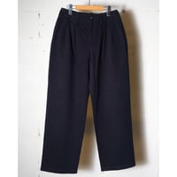CURLY カーリー "DENIM 2TUCK WIDE EZ SLACKS -overdyed-" パンツ