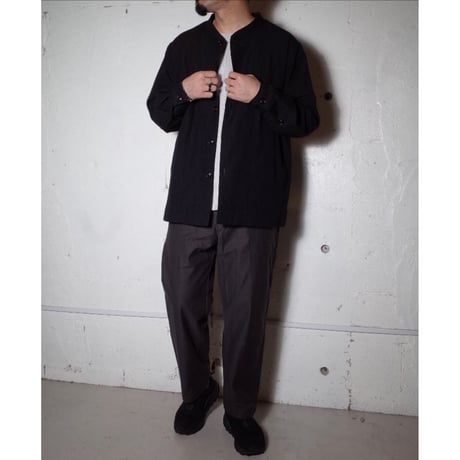 LAMOND ラモンド " WOOL LINEN TUMBLER SHIRT JACKET"シャツジャケット