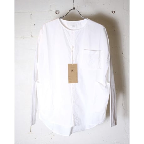 (g) グラム "TYPEWRITERCLOTH PAJAMA SHIRT" タイプライタークロスパジャマシャツ