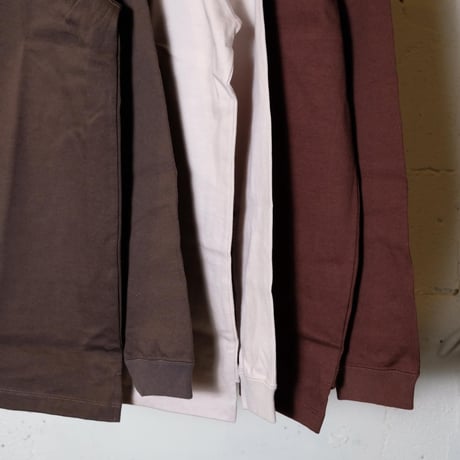 CURLY カーリー "HEAVY PLATING L/S TEE"