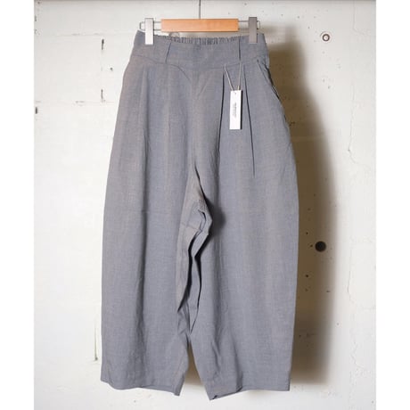 HARVESTY ハーベスティ "T/R WIDE EGG CROPPED PANTS" ワイドエッグクロップドパンツ