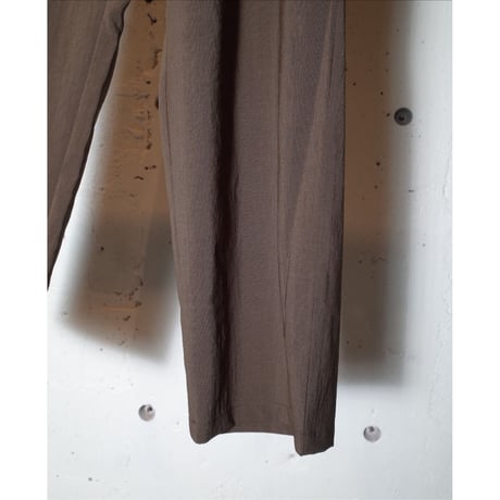 LAMOND ラモンド "SEMI WIDE SHARI PANTS"