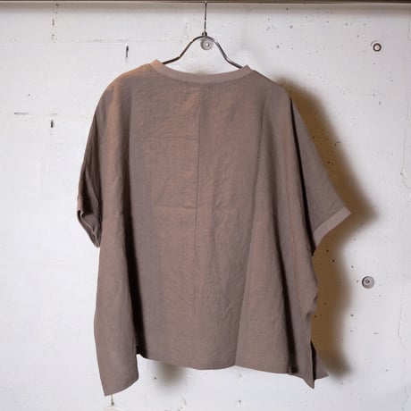 ORDINARY FITS オーディナリーフィッツ " LINEN WIDE PULLOVER TEE"