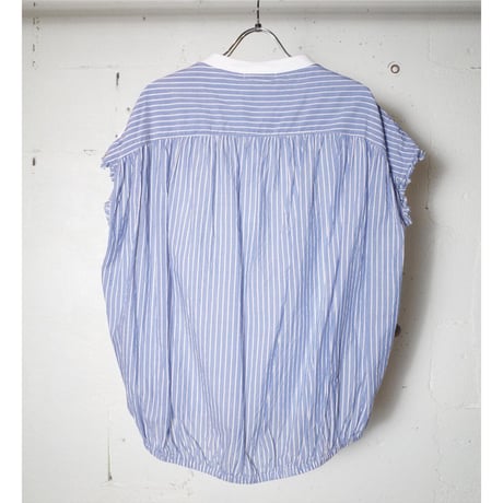 MANON マノン "CUT FRILL COMBI SHT TEE" カットフリル コンビシャツT