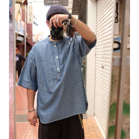 ORDINARY FITS オーディナリーフィッツ "S/S WORK PULLOVER SHIRTS"