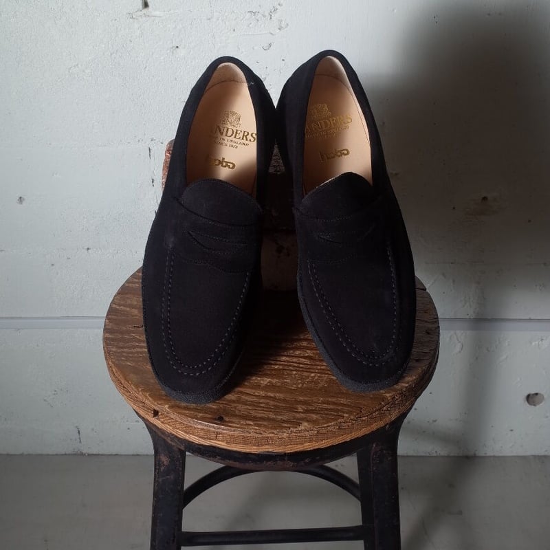 SANDERS×hoboコラボローファーサイズ26定価58000円程 hobo ホーボー 