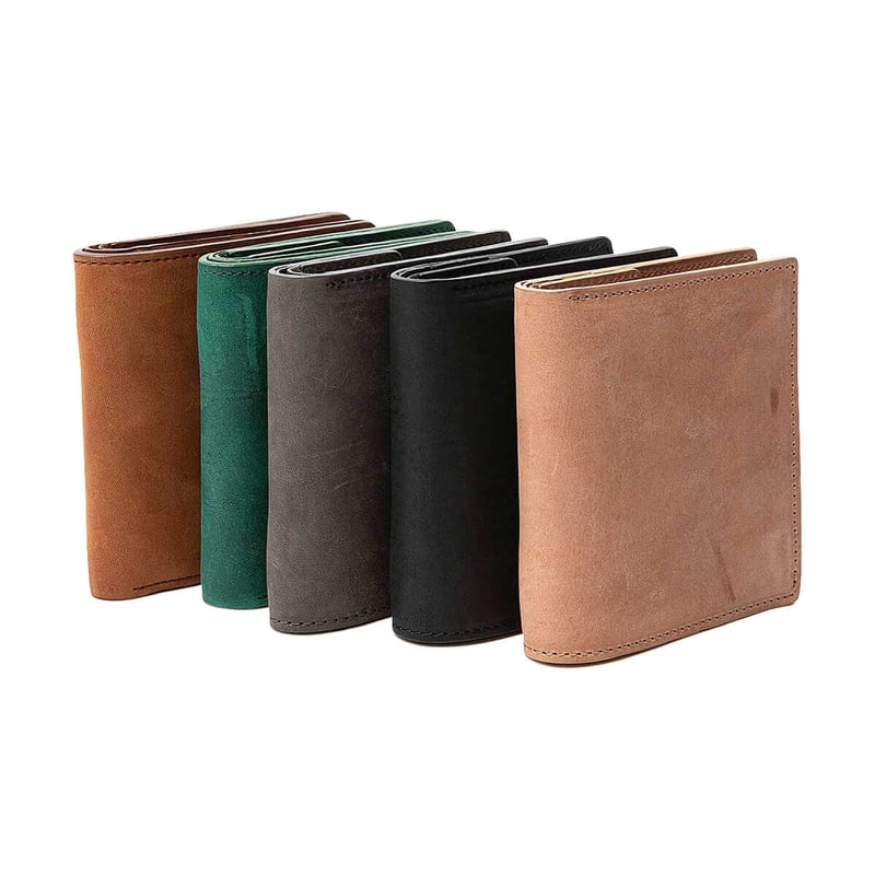 hobo / ホーボー】BIFOLD WALLET NUBUCK COW LEATHER