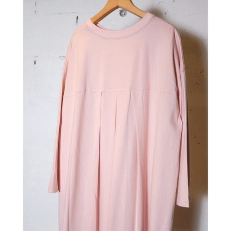 HARVESTY ハーベスティ"BACK PLEATS DRESS"
