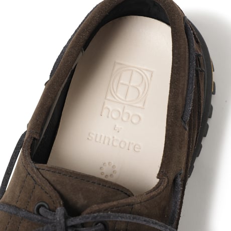 hobo ホーボー "DECK SHOES COW SUEDE by SUNCORE＂デッキシューズ