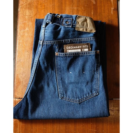 ORDINARY FITS オーディナリーフィッツ "119 TYPE WIDE / USED"デニム